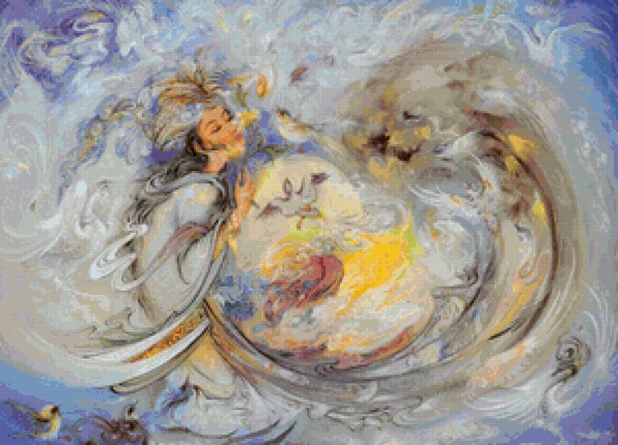 картина - женский образ женщины портрет картины восток - предпросмотр