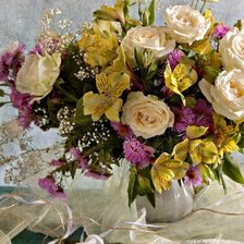 Схема вышивки «букет»