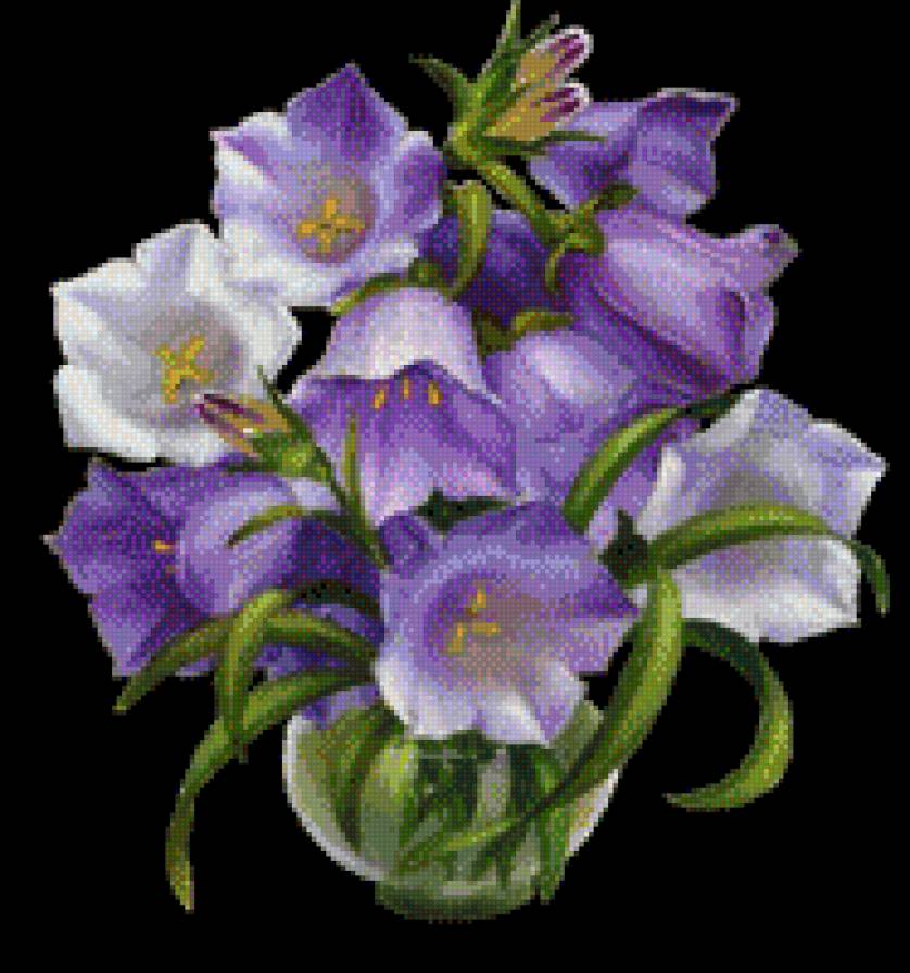 Цветы - цветы, красота, картина, живопись, букет - предпросмотр