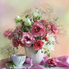 Схема вышивки «букет»