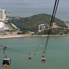 Схема вышивки «Канатная дорога»