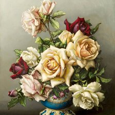 Схема вышивки «букет»