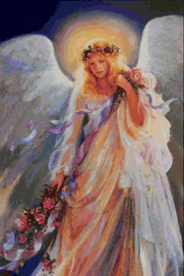 картины Мери Бакстер - ангел фентези религия - предпросмотр