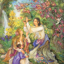 Схема вышивки «картина»