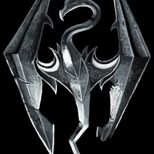 Схема вышивки «Скайрим»