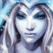 Схема вышивки «crystal maiden»