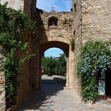 Схема вышивки «Улочка»