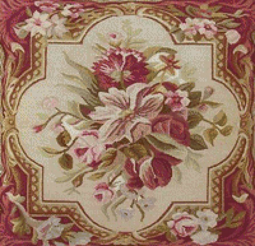 Обюссонские цветы - предпросмотр