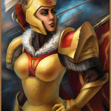 Схема вышивки «legion commander»