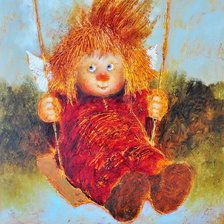 Схема вышивки «Ангелы»