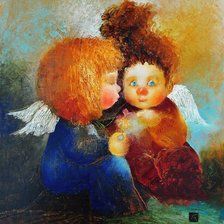 Схема вышивки «Ангелы»