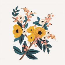 Схема вышивки «Floers»