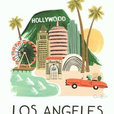 Схема вышивки «Loa Angeles»