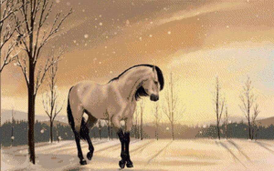 лошадка - конь, лошадь, животное - предпросмотр