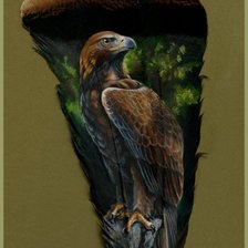 Схема вышивки «Перо 3»