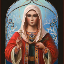 Схема вышивки «Святая Татьяна»