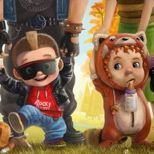 Схема вышивки «малыши»