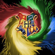 Схема вышивки «Герб Хогвартса»