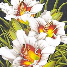 Схема вышивки «Лилейник»