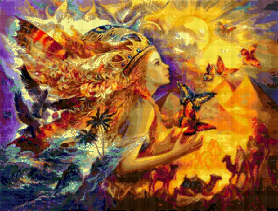 fairy book - девушка, фэнтези - предпросмотр