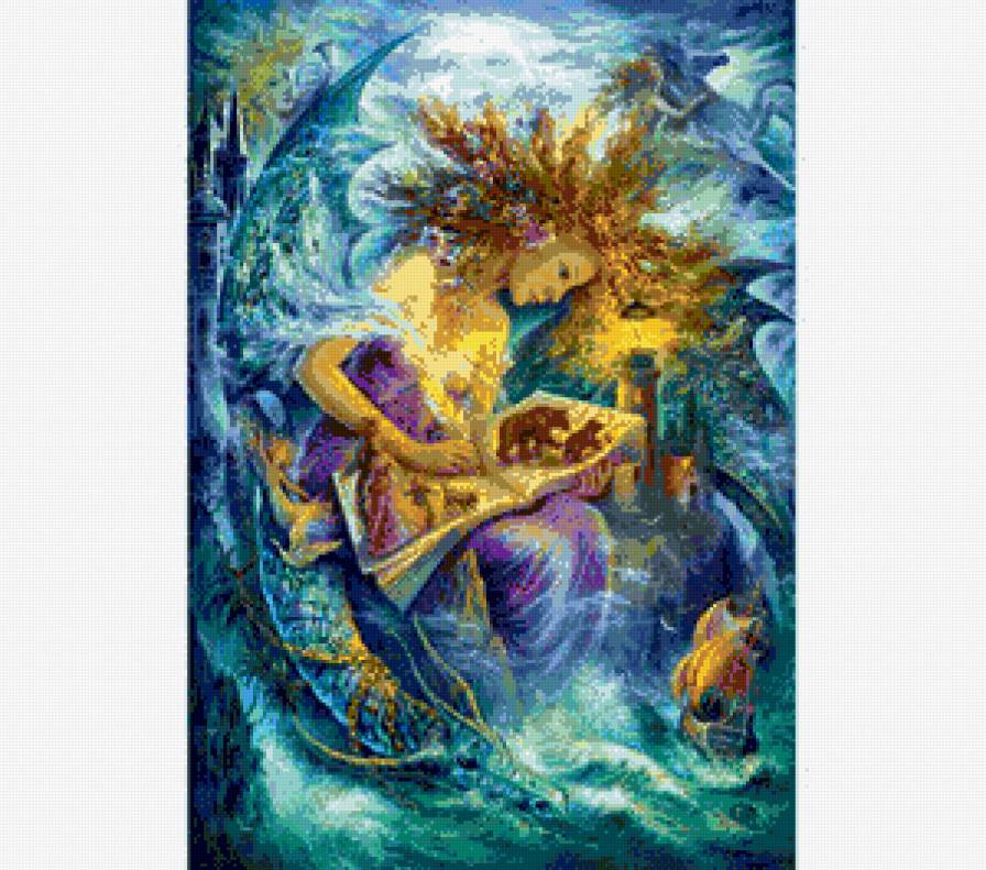 fairy book - девушка, фэнтези - предпросмотр