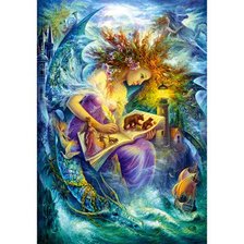 Схема вышивки «fairy book»