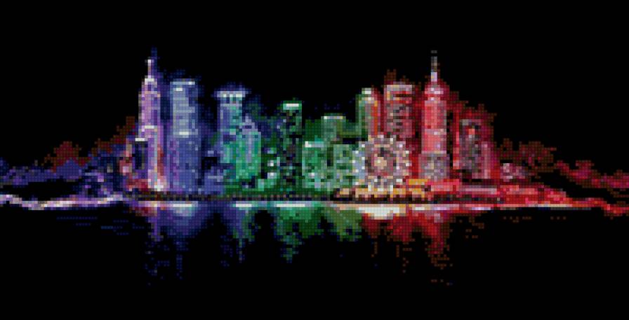 Ночной город - сделай своими руками - предпросмотр