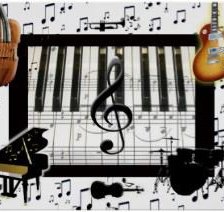 Схема вышивки «La musica en concierto»