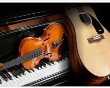Схема вышивки «Piano-Guitarra y Violin»