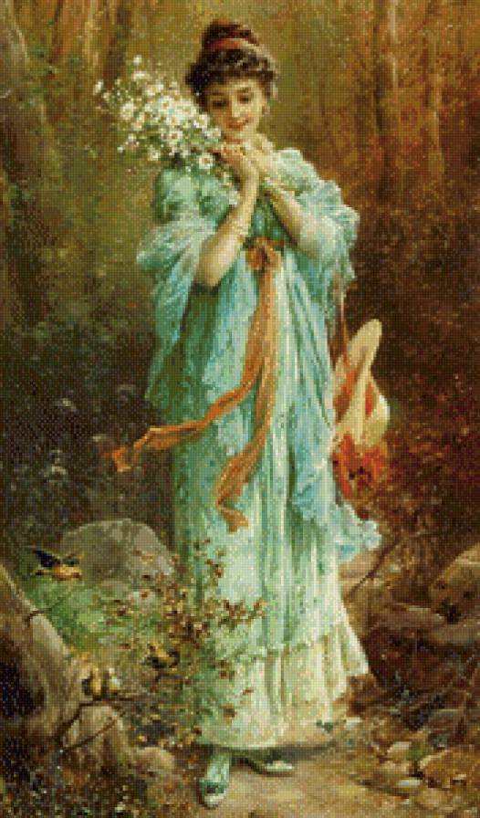 Картины художников - картина, люди - предпросмотр