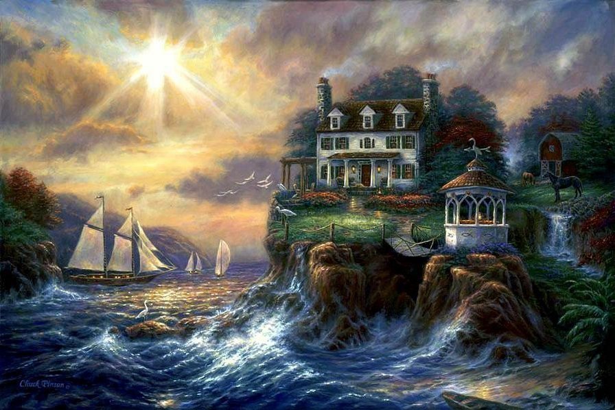 paesaggio mare - оригинал