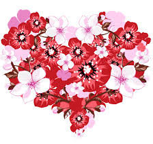 Схема вышивки «Цветочное сердце»