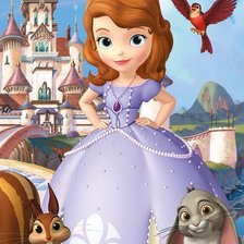 Схема вышивки «Принцесса София»