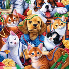 Схема вышивки «Клуб рукоделия))))»