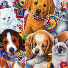 Схема вышивки «компания»