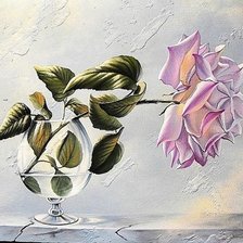 Схема вышивки «роза»