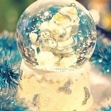 Схема вышивки «Шар новогодний»