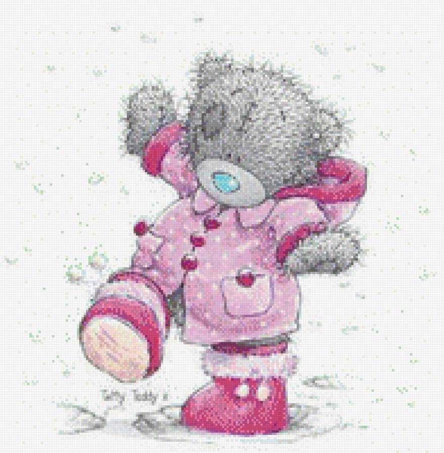 мишка - мишка теди - предпросмотр