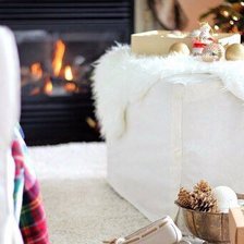 Схема вышивки «День у камина»