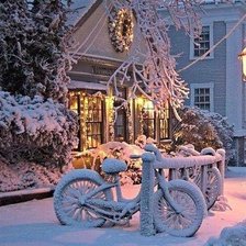 Зимний домик