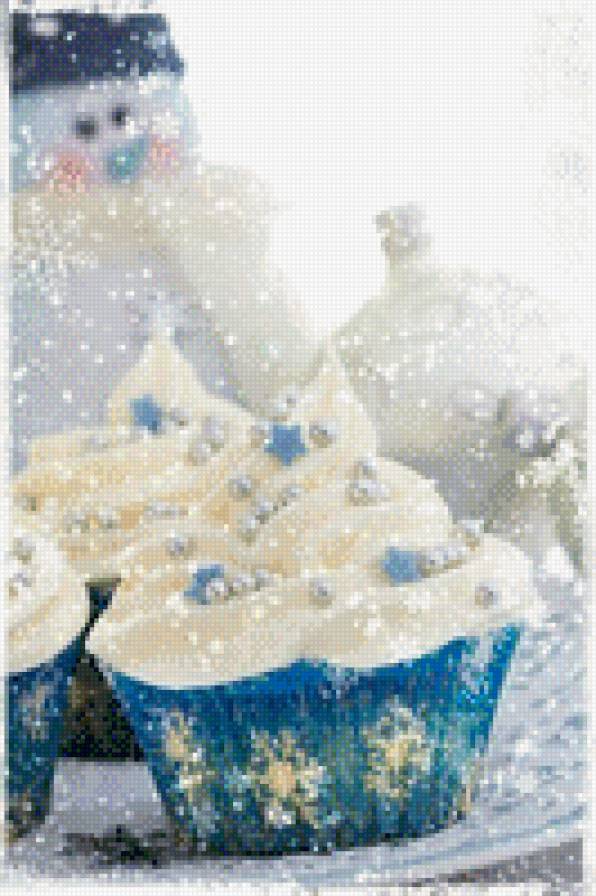 Пирожное - вкусности, красота, еда, пирожное - предпросмотр