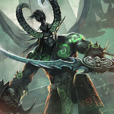 Схема вышивки «Иллидан хуярит»