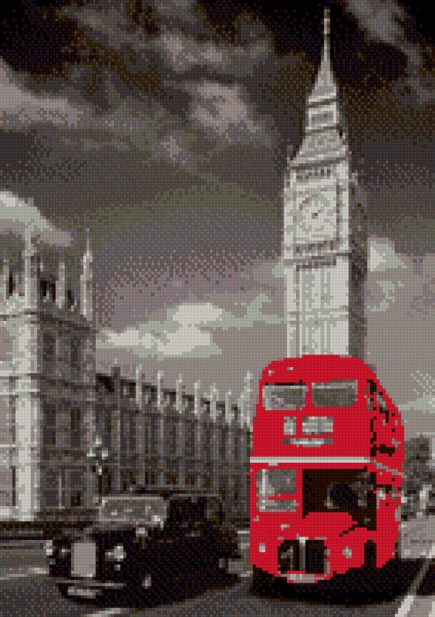 Автобус Лондон - автобус лондон - предпросмотр