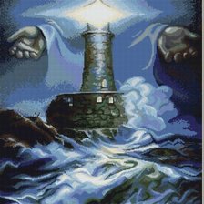 Схема вышивки «Маяк (пр.Luca-s)»