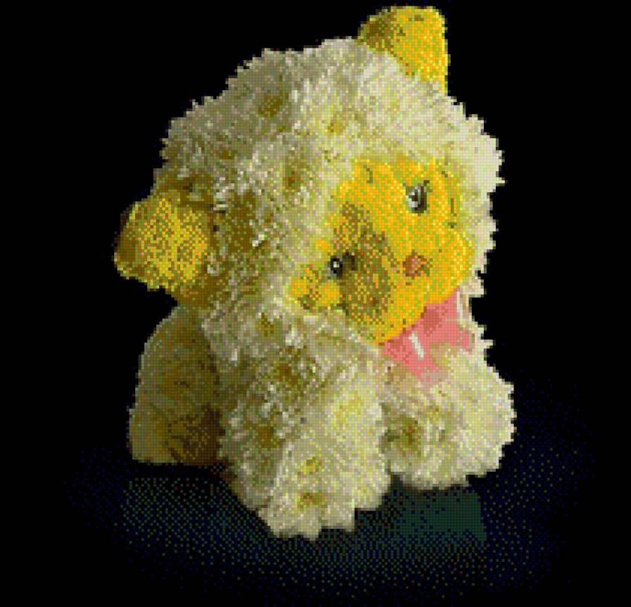 Цветочный котенок - цветы - предпросмотр