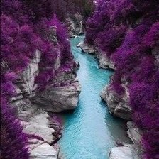 Схема вышивки «река»