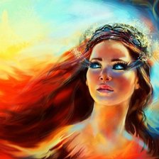 Схема вышивки «Красивое фэнтези»