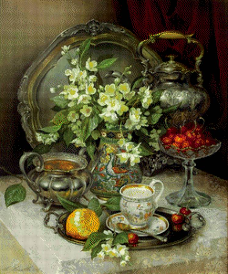 Чай, Натюрморт - предпросмотр