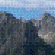 Предпросмотр схемы вышивки «горный пейзаж» (№1098783)