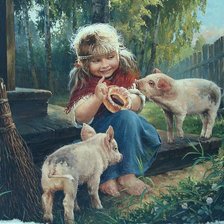 Схема вышивки «картина»